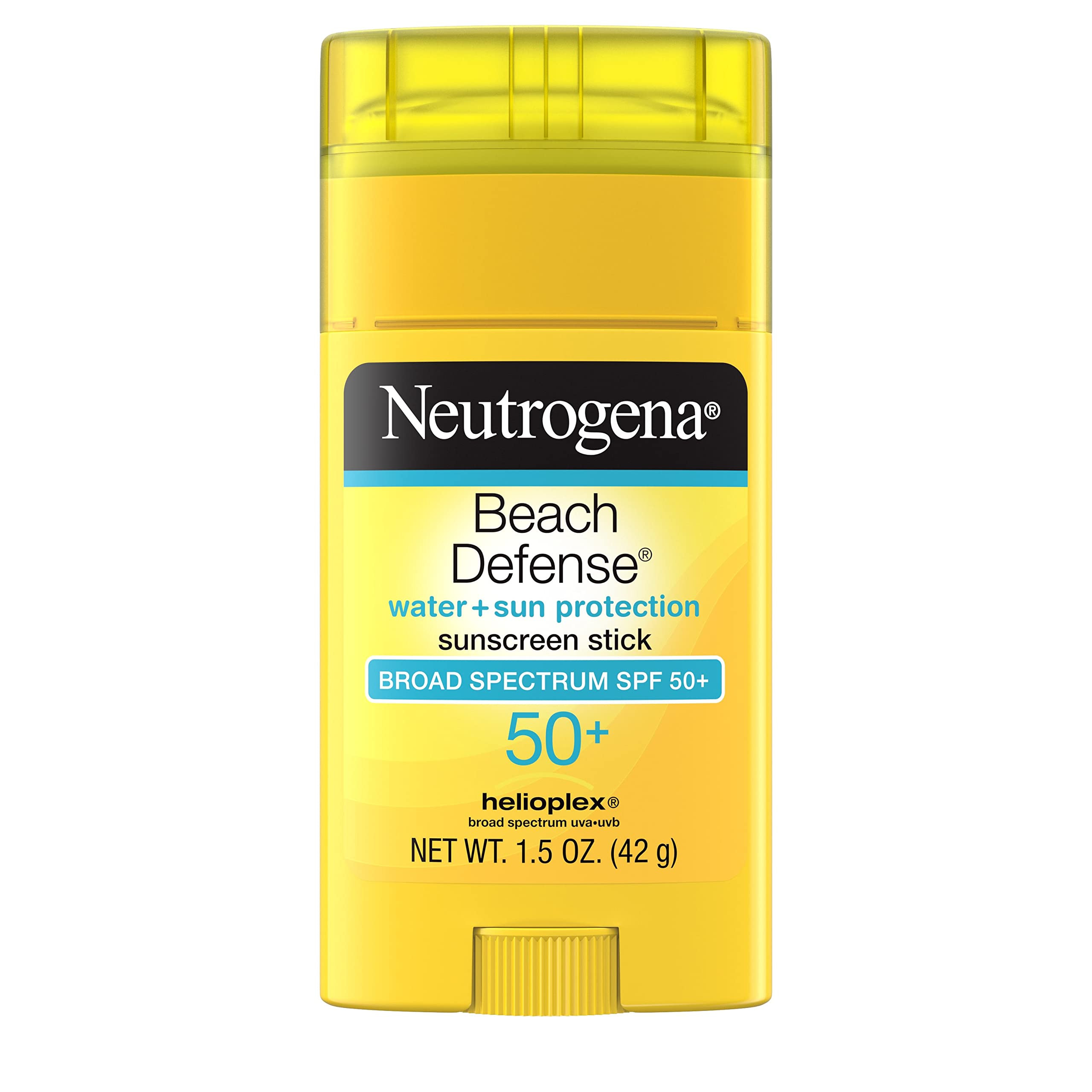 Neutrogena Beach Defense Water-Resistant SPF 50+ Sunscreen Stick, Broad Spectrum UVA/UVB Protecti... | Amazon (US)