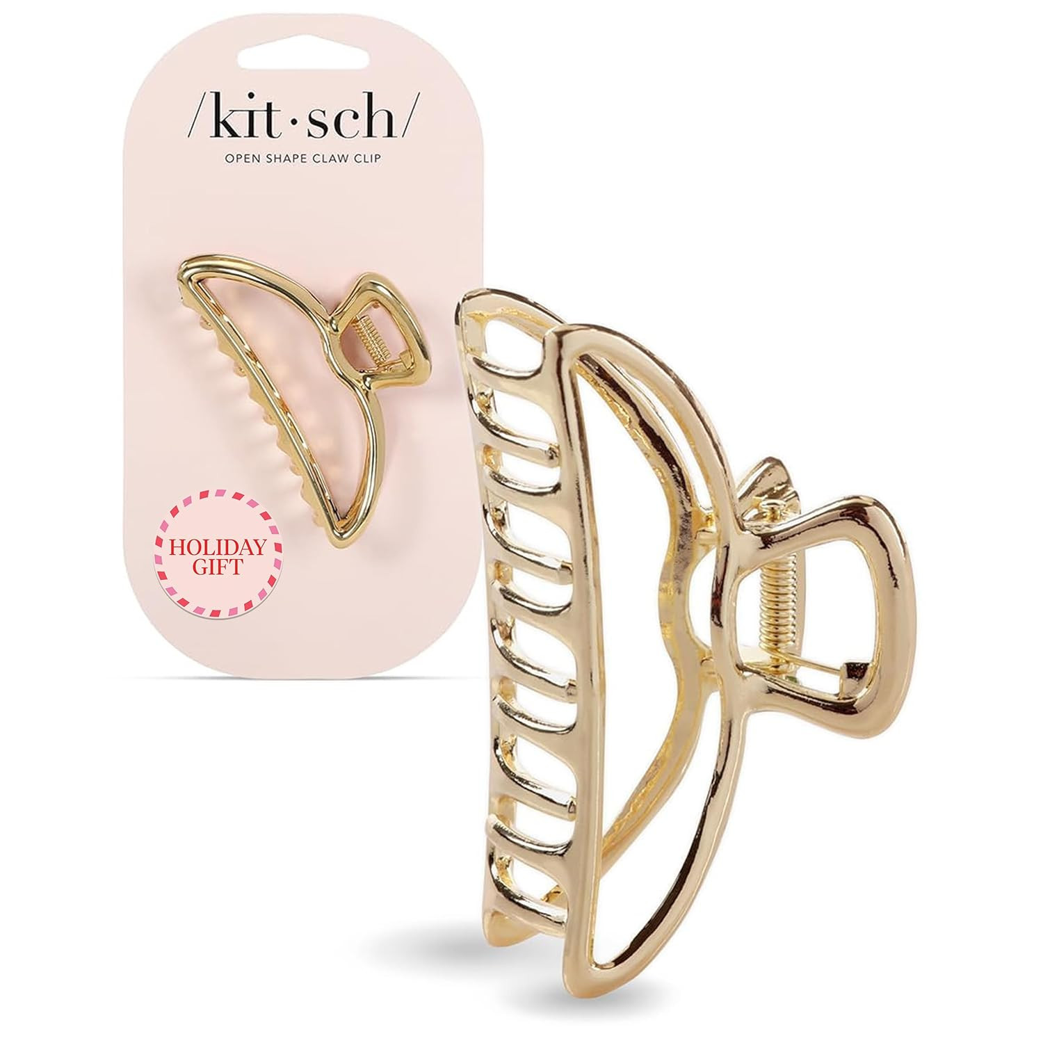 Kitsch Metal Hair Clips for Women - Durable & Elegant Metal Claw Clips, Perfect for Everyday Use ... | Amazon (US)