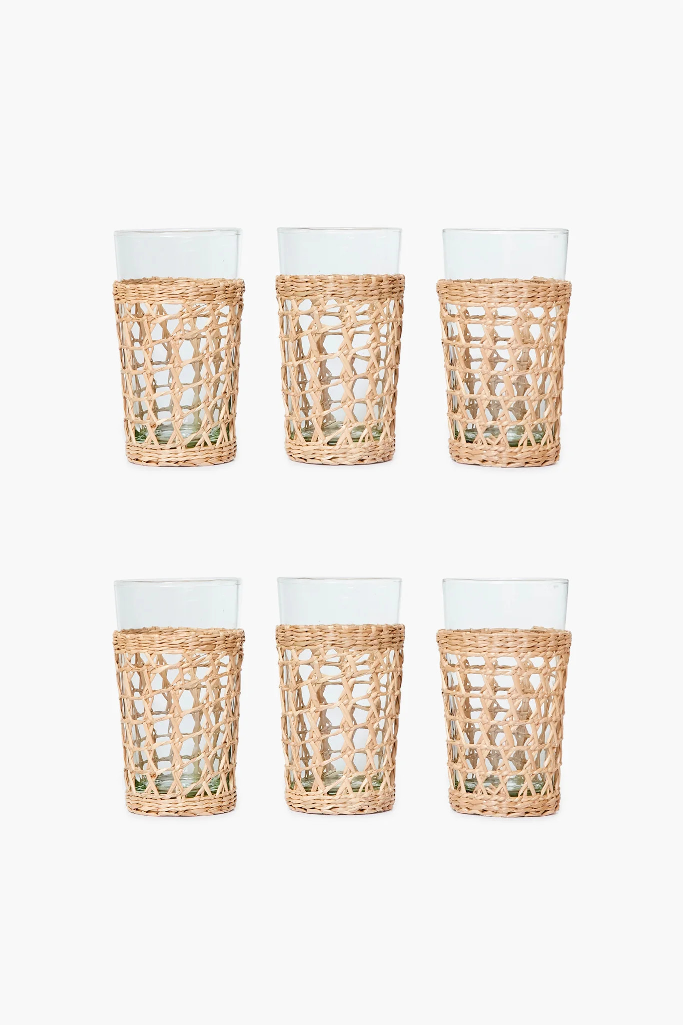 Seagrass Cage Highball Set of 6 | Tuckernuck (US)