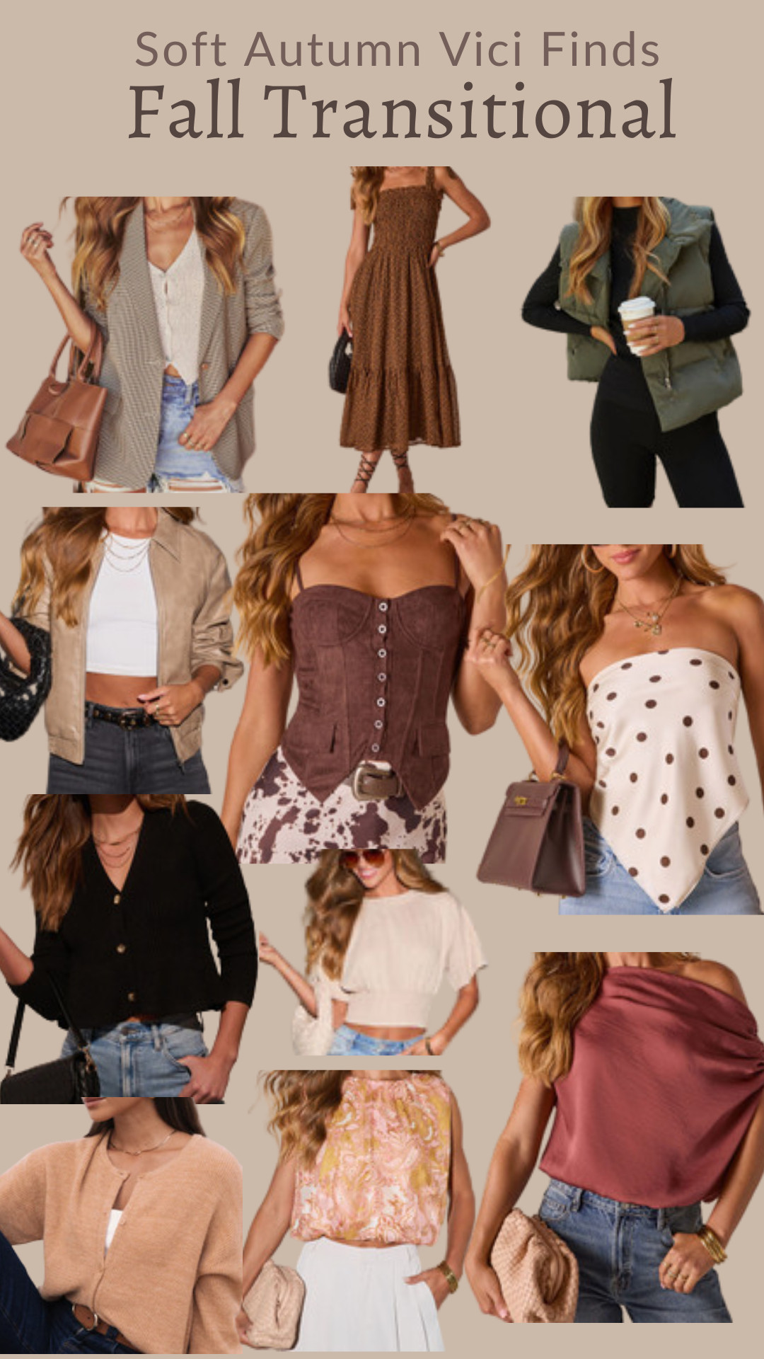 VICI Fall Transitional Soft Autumn Finds 

 #LTKxVICI #LTKSeasonal #LTKSaleAlert