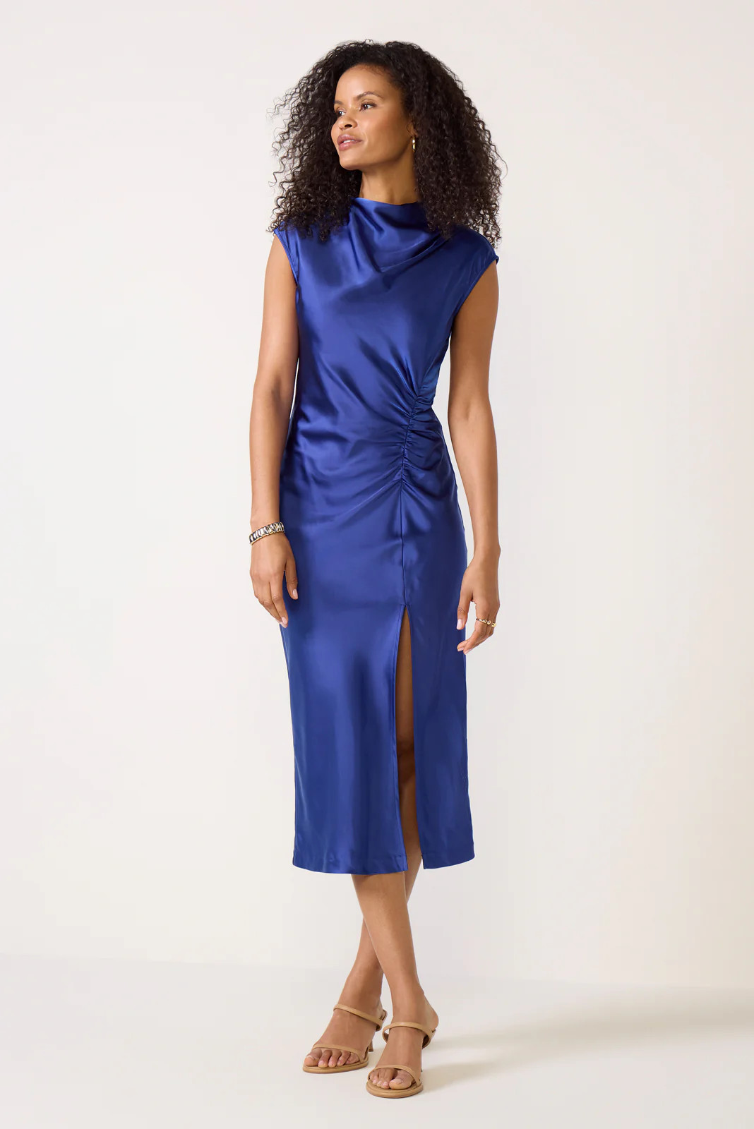 Modern Satin Dress | Evereve