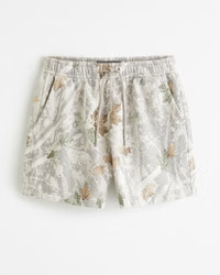 Men's Thrift-Inspired Fleece Short | Men's Bottoms | Abercrombie.com | Abercrombie & Fitch (US)