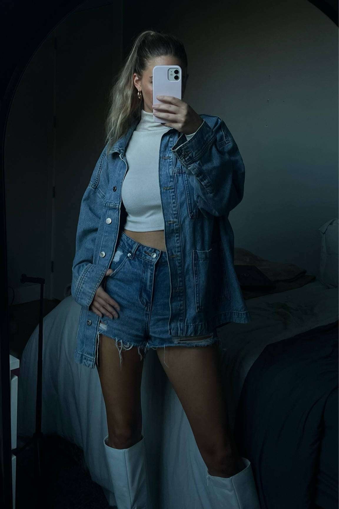 fall outfits, fall style, tote bag, basic outfit, casual outfit, trendy, outfit inspiration, ootd, outfit ideas, white boots 

#LTKfindsunder50 #LTKstyletip #LTKfindsunder100