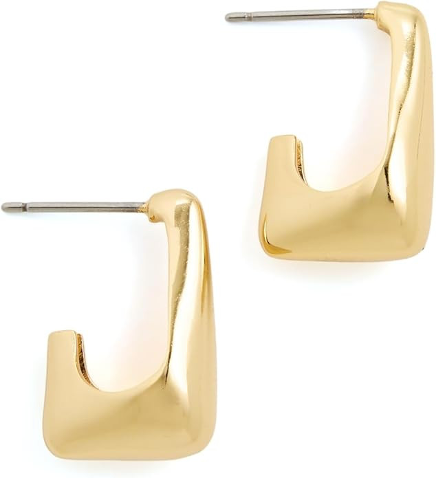 Madewell Women's Sculptural Tear Drop Hoops | Amazon (US)