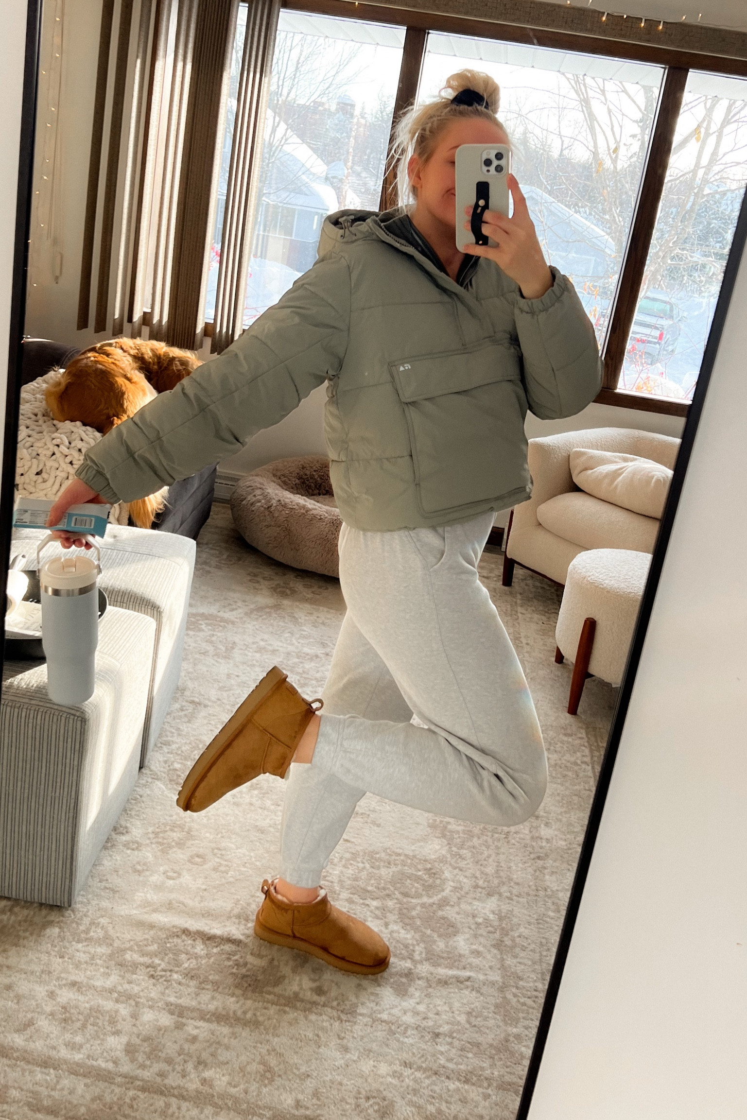 Pullover puffer jacket $30 rn 

#LTKfit #LTKGiftGuide #LTKSeasonal