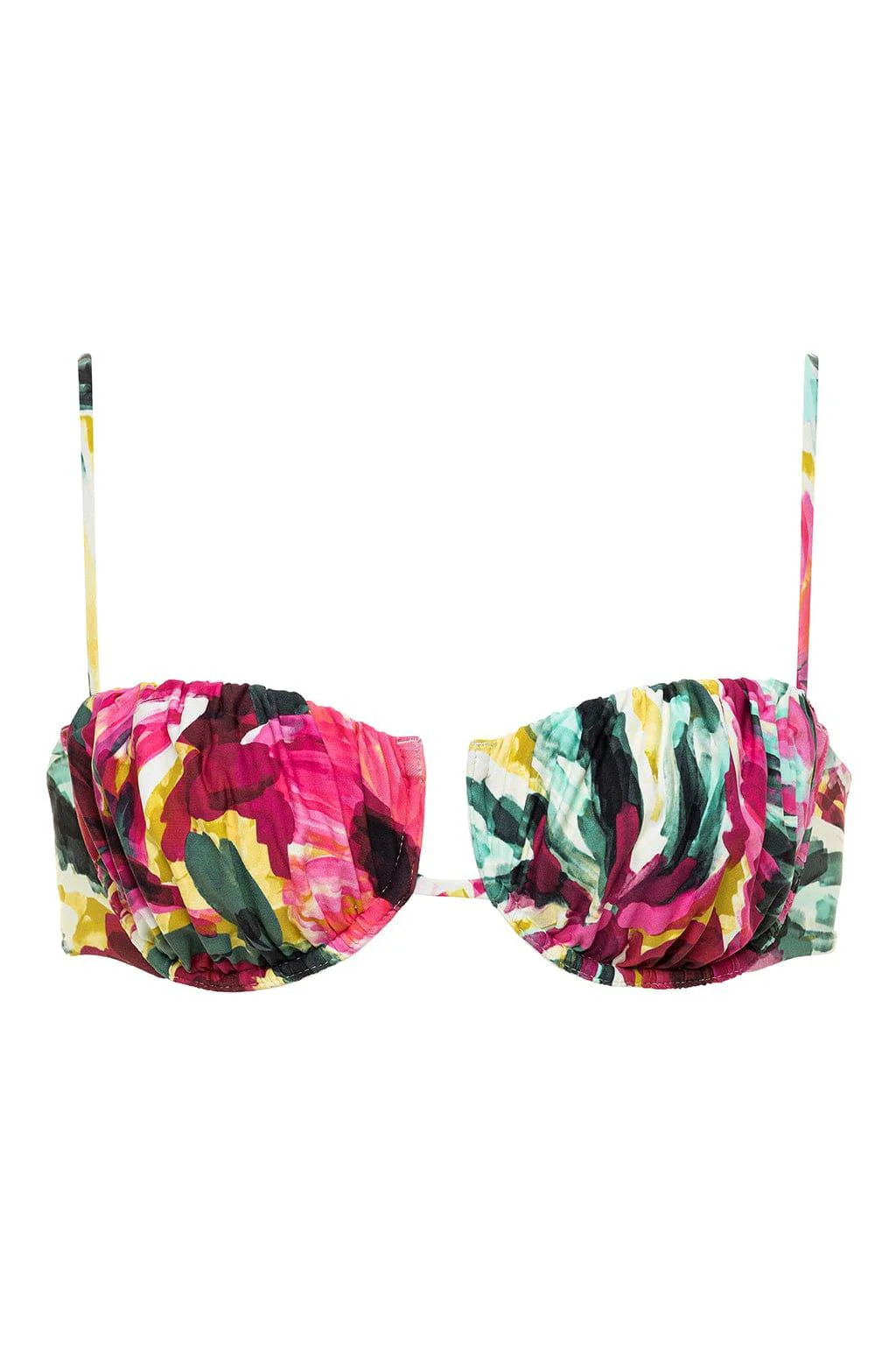 Isla Floral Petal Bikini Top | Montce