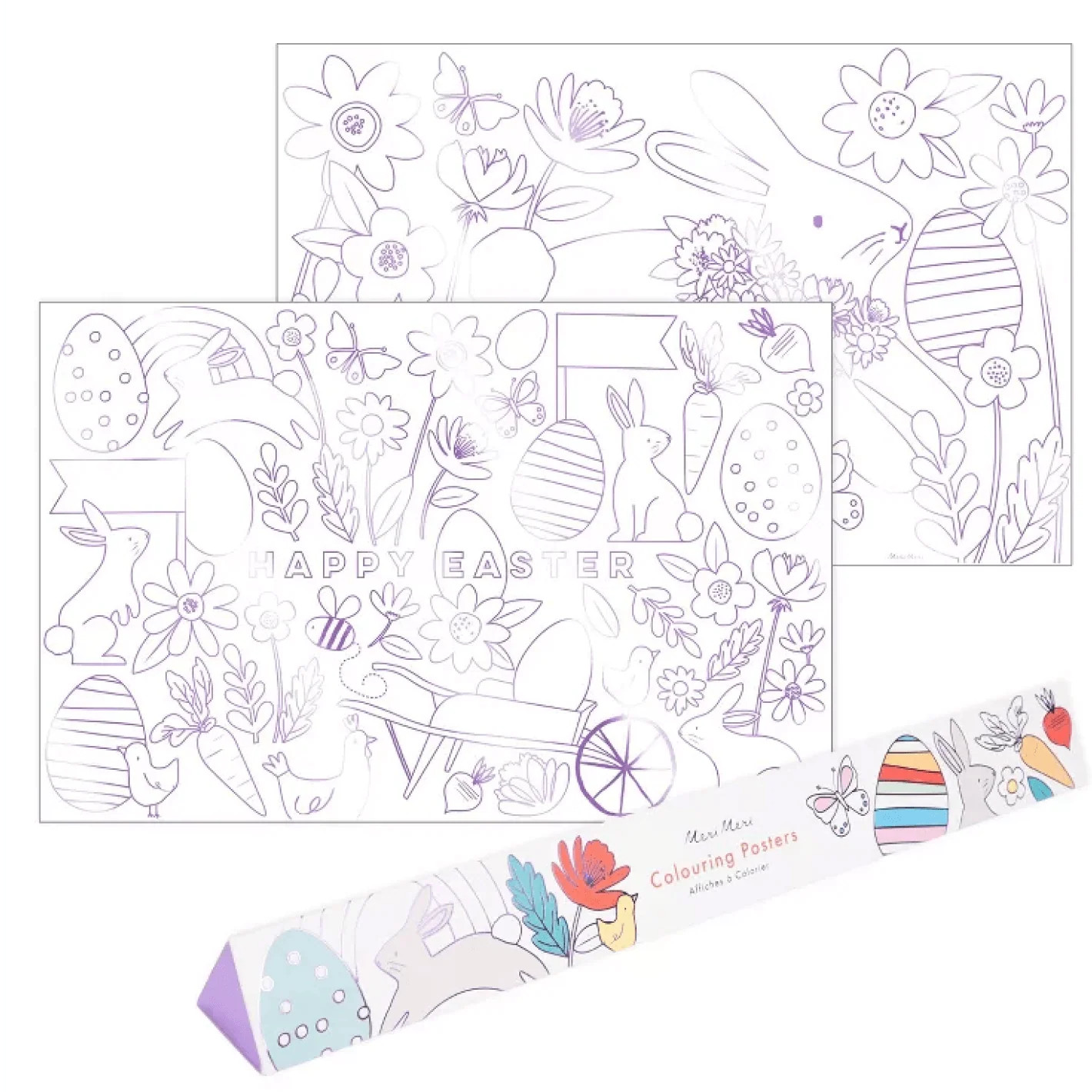 meri meri easter coloring set | minnow