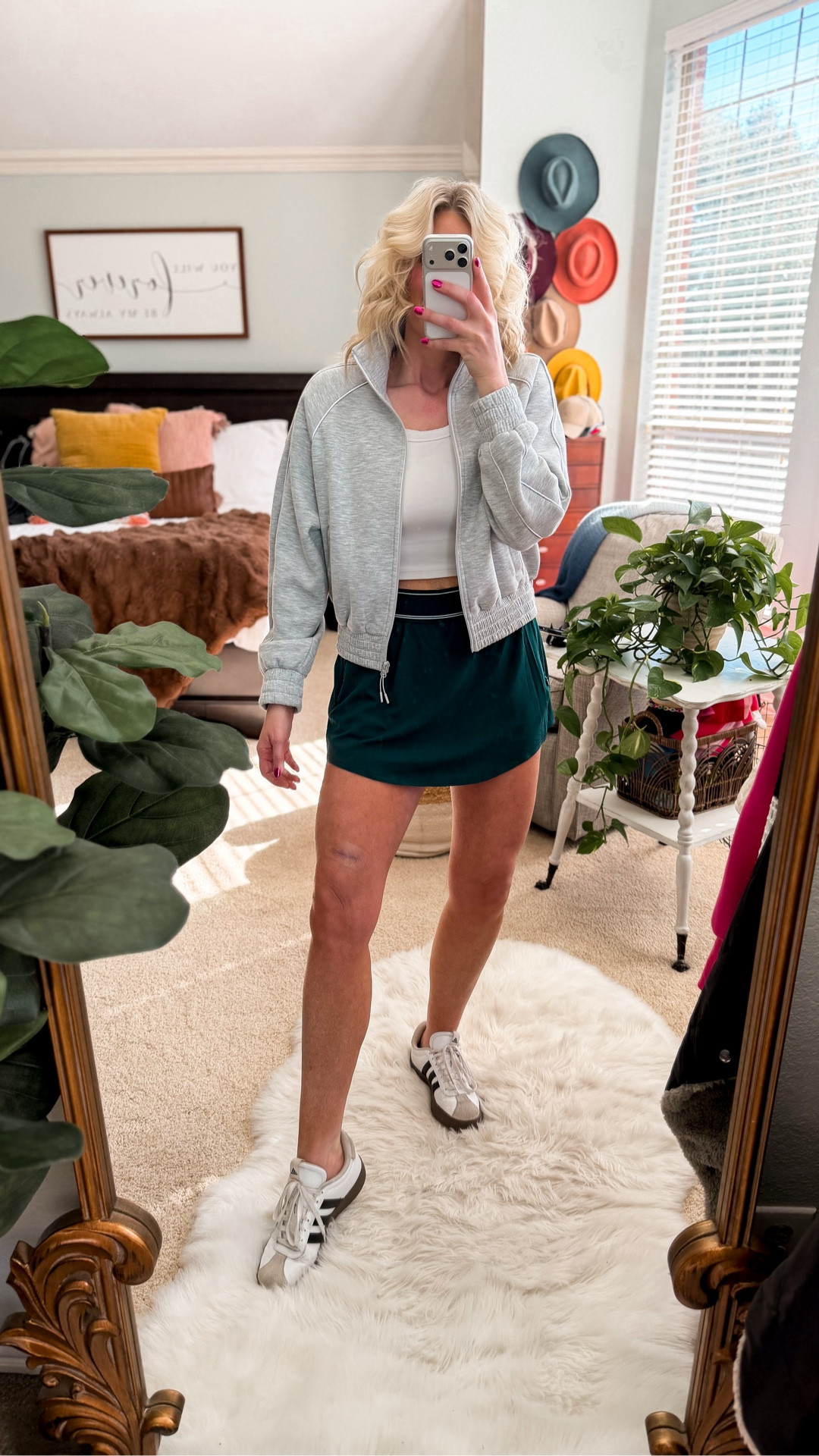 Alo look for less at Walmart 
Skirt fits tts and comes in 4 colors
Only $15
Zip front jacket is a scuba knit similar to Lululemon but only $25

#LTKActive #LTKootd #LTKOver40