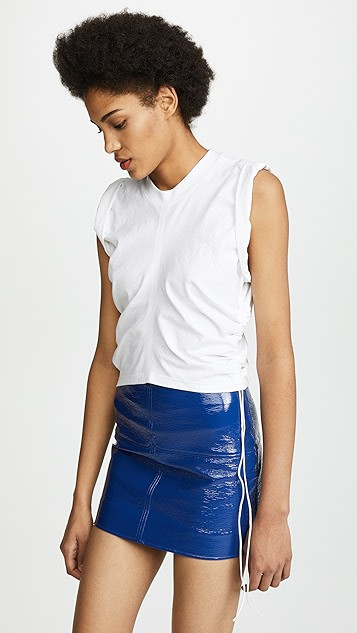 Jersey Crop Top with Side Ties | Shopbop
