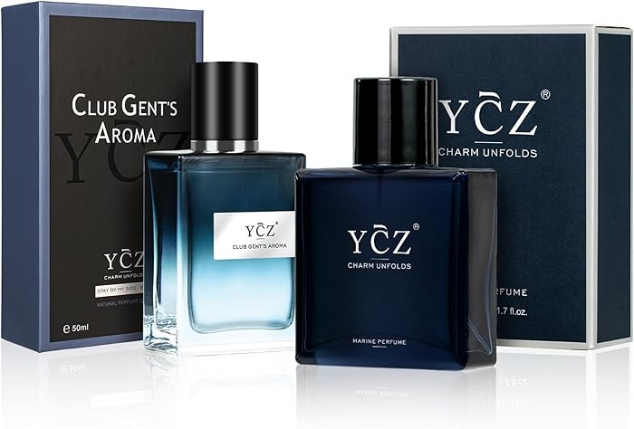 Ycz Cologne for Men Set, 1.7oz(50ml) Bottled Marine Perfume and Club Men Perfume Sophisticated Wo... | Amazon (US)