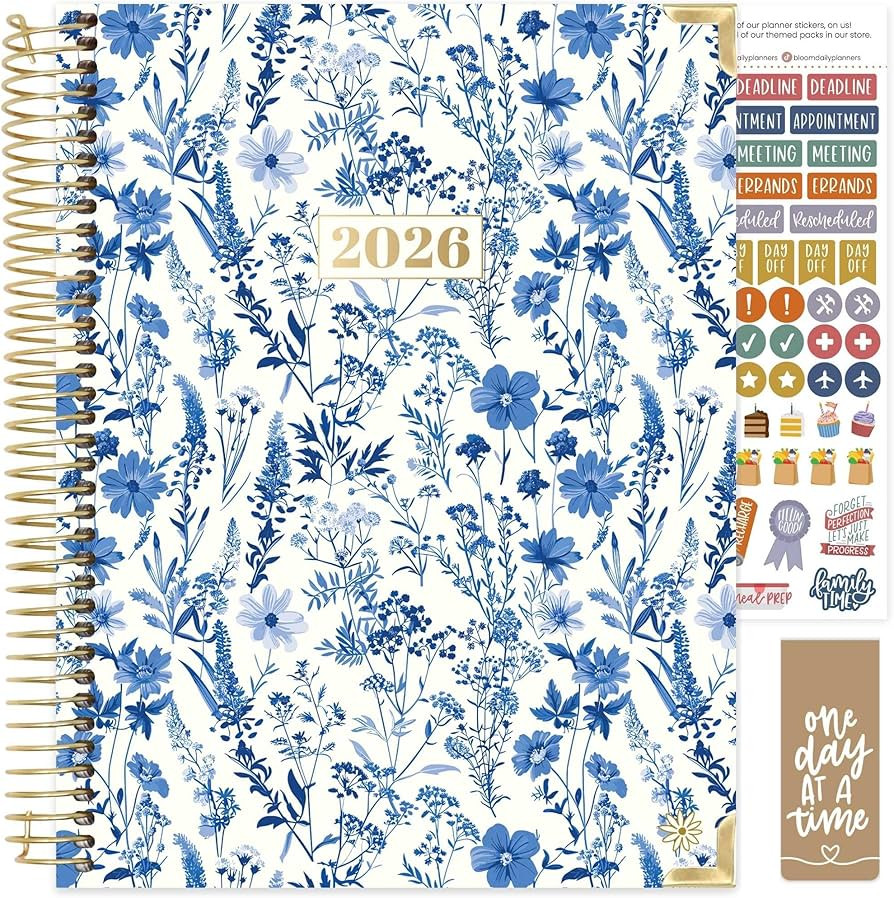bloom daily planners HARDCOVER 2026 Planner (January to December) - 8.5” x 11” Weekly & Month... | Amazon (US)