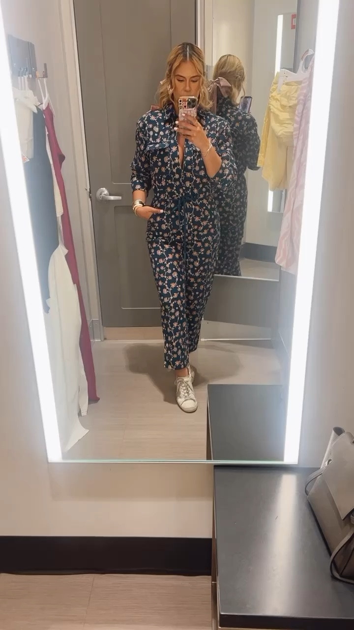 Future Collective by Jenny Lopez Floral Jumpsuit 