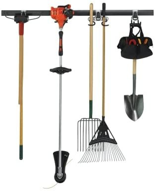 Rubbermaid FastTrack Garage Storage System Tool Hanging Kit, Garage Organization, Wall Mount Hold... | Amazon (US)