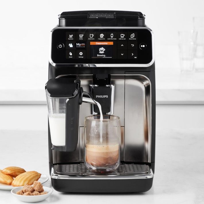 Philips 4300 Fully Automatic Espresso Machine with LatteGo | Williams-Sonoma
