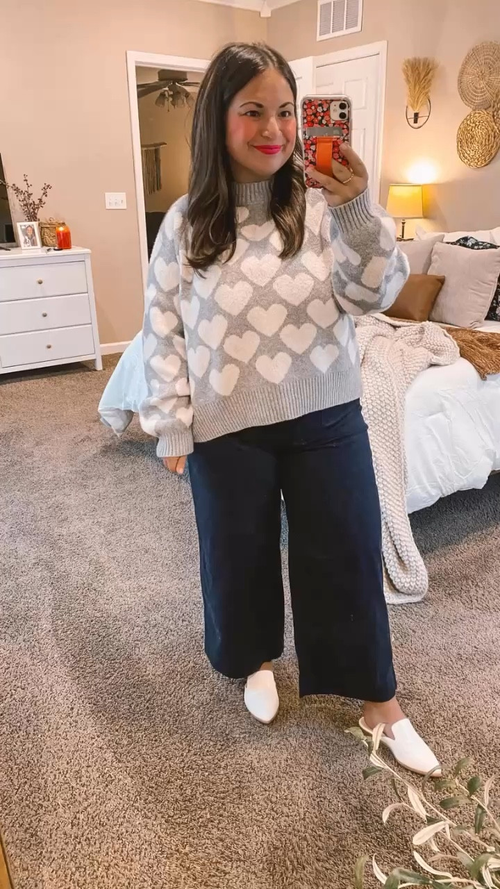 Celebrating Valentine’s Day in style with comfy + cute outfits that don't break the bank! 💕

mules: fit true to size // wearing a 5
pants: fit true to size // wearing a large
sweater: fits true to size // wearing a large (slightly cropped fit) 

 

#LTKWatchNow #LTKSeasonal #LTKStyleTip