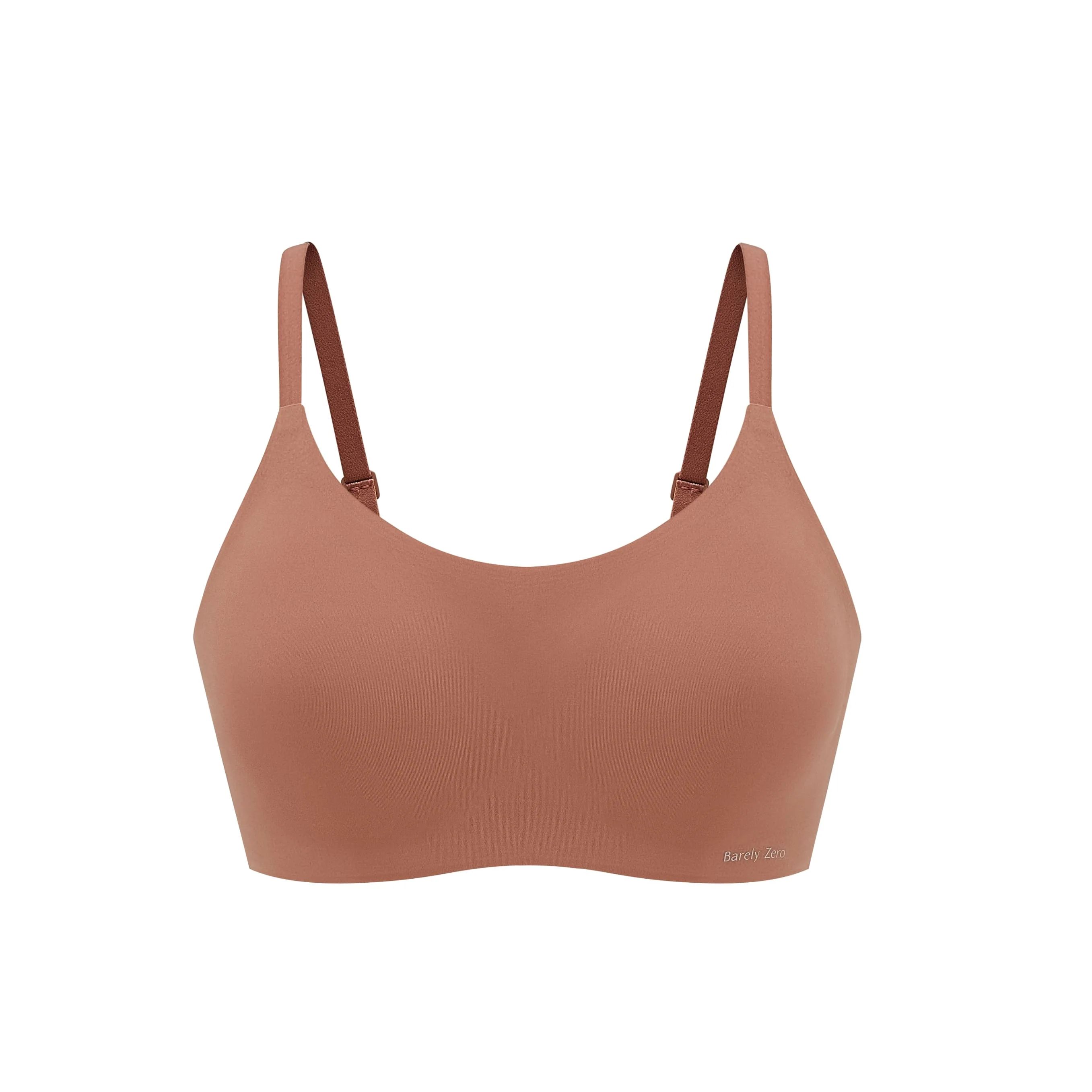 2021 Barely Zero® Your-Size-Is-The-Size Spaghetti Strap Wireless Bra Trio | NEIWAI