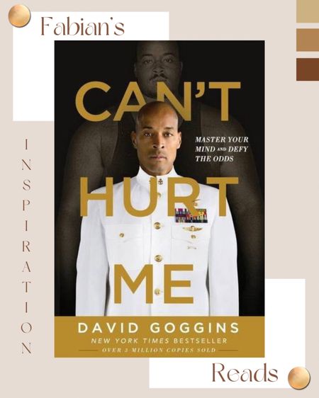 Can’t Hurt Me By: David Goggins 
Master Your Mind and Defy the Odds 
An inspirational book to tap into our capabilities & reach our full potential. 
#LTKbooks #LTKinspiration #LTKmind 

#LTKhome #LTKmens #LTKunder50