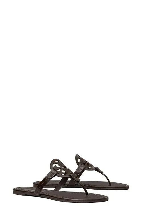 Tory Burch Miller Thong Sandal in Cocoa at Nordstrom, Size 7.5 | Nordstrom