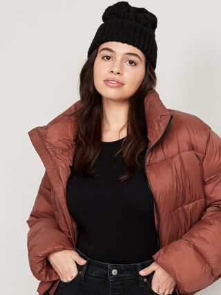 Sweater-Knit Beanie for Women | Old Navy (US)