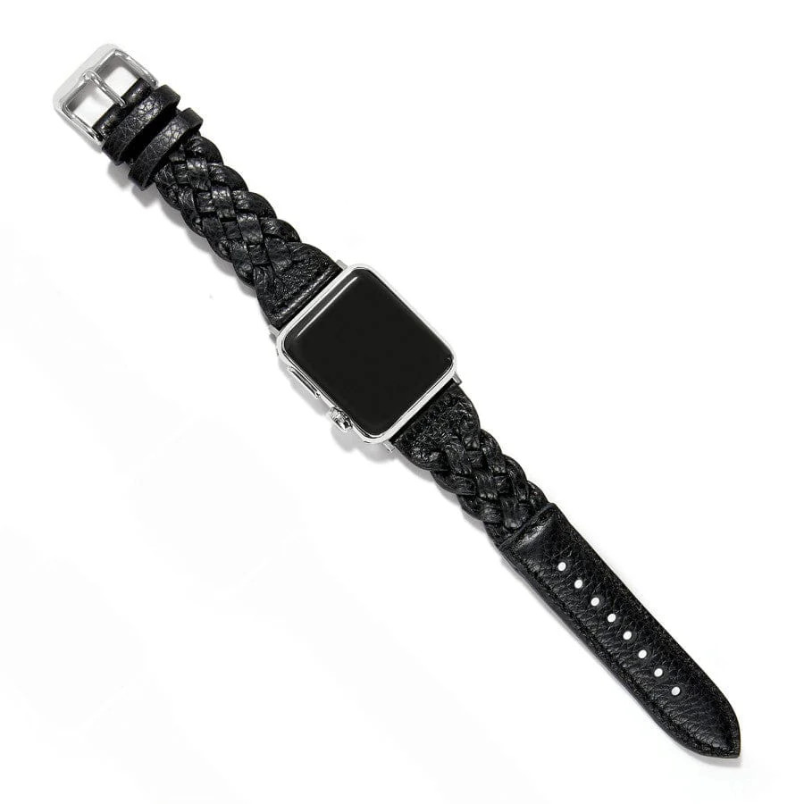 Sutton Braided Leather Watch Band | Brighton