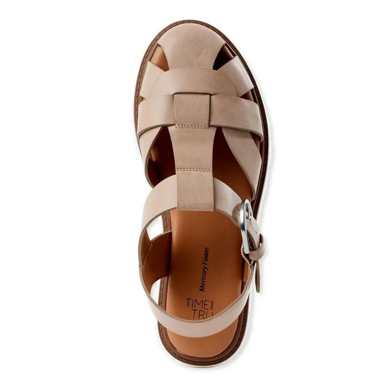 Time and Tru Women's Fisherman Platform Sandals | Walmart (US)