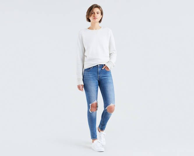 721 High Rise Ripped Skinny Women's Jeans | LEVI'S (US)