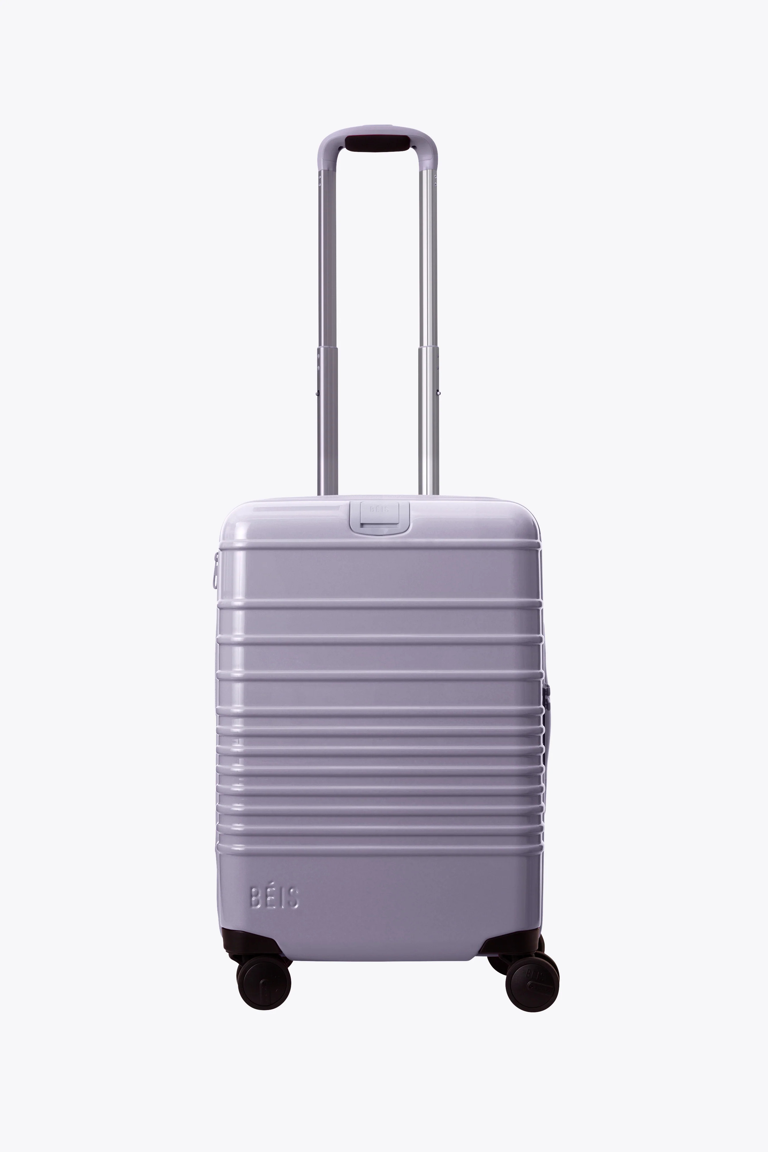 BÉIS 'The Carry-On Roller' in Glossy Lavender - 21" Carry On Luggage & Carry On Suitcase in Glos... | BEIS