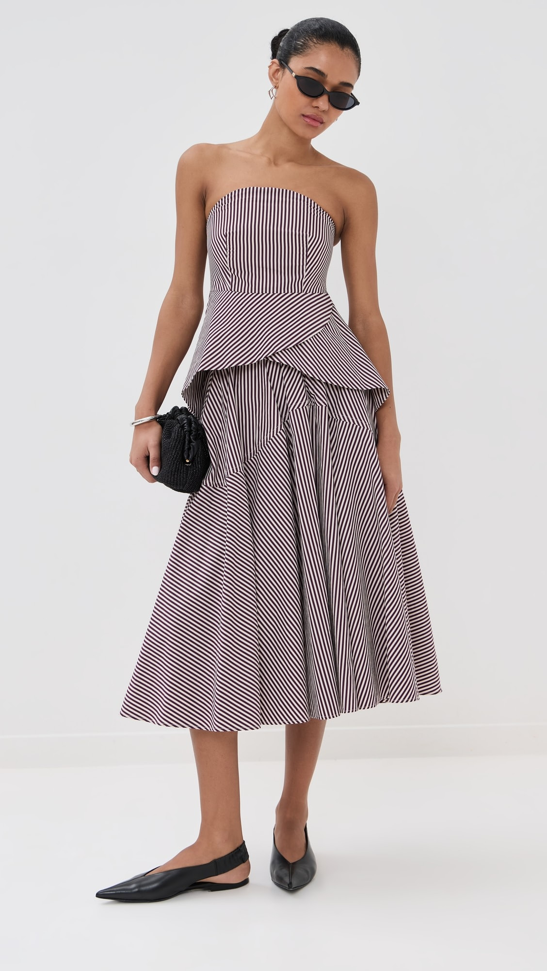 Maxime Striped Organic Cotton Skirt | Shopbop