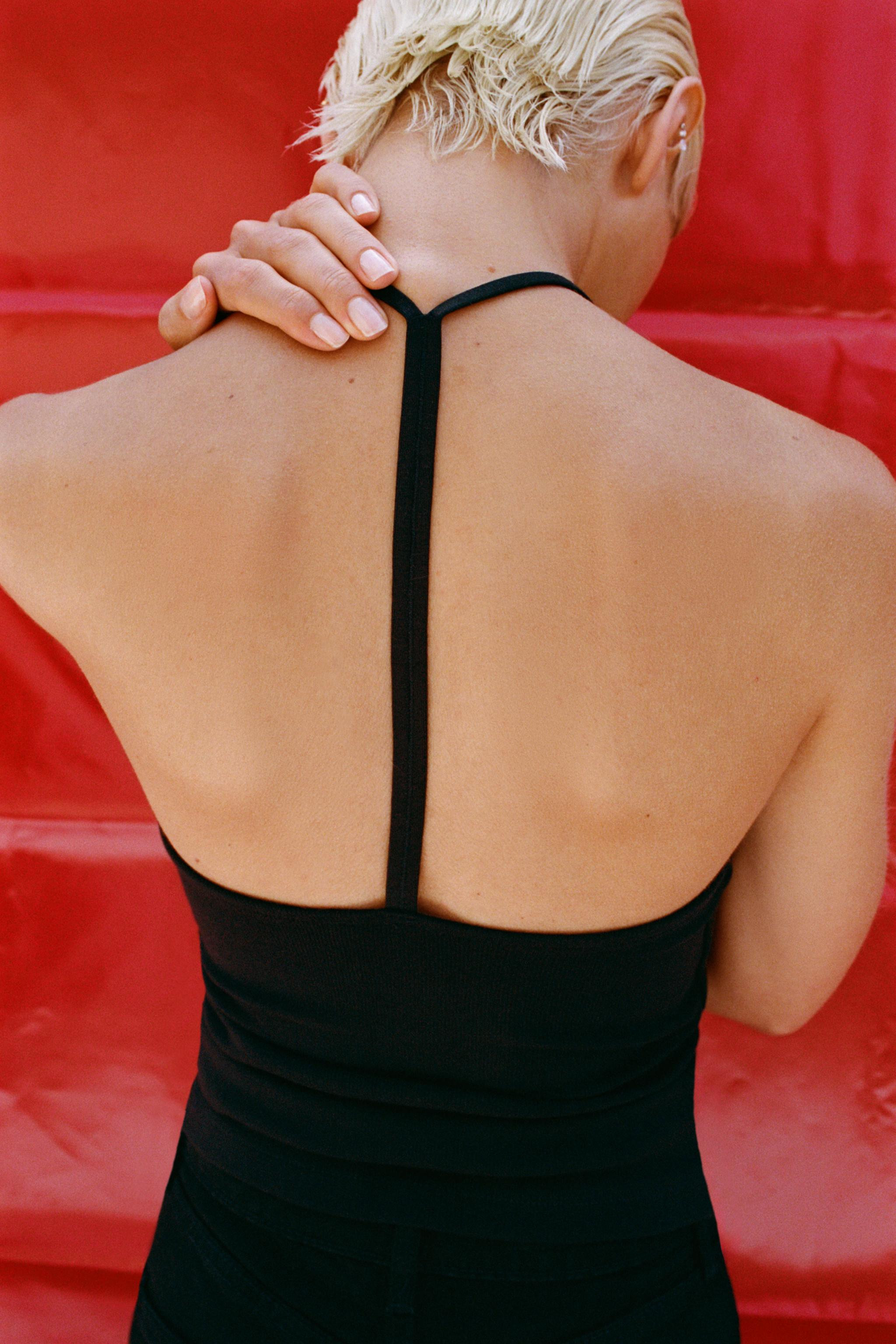 HALTER TOP WITH BACK STRAP | Zara US