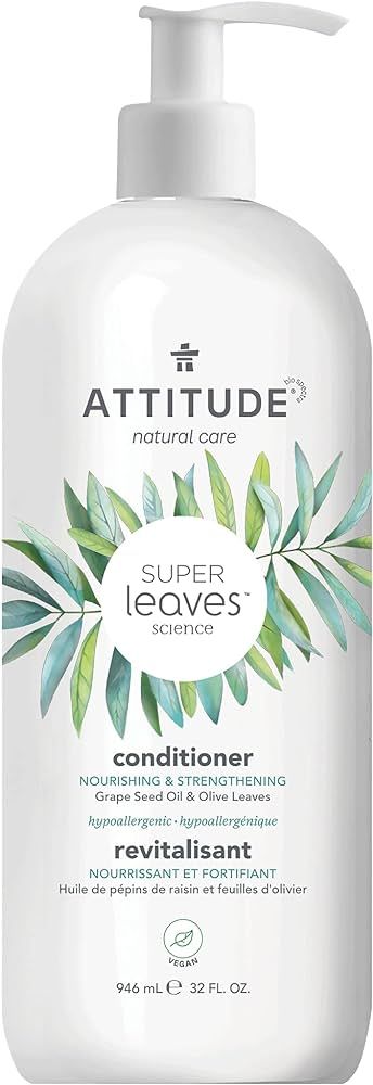 ATTITUDE Hair Conditioner, Plant and Mineral-Based Ingredients, Vegan and Cruelty-free Beauty and... | Amazon (US)