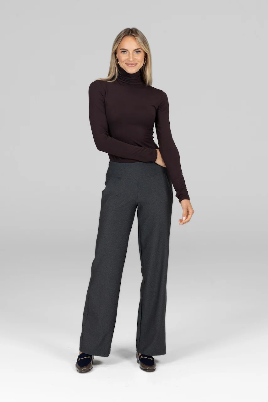 Traveler Pant - Charcoal | KiraGrace - KIRAGRACE | KIRAGRACE