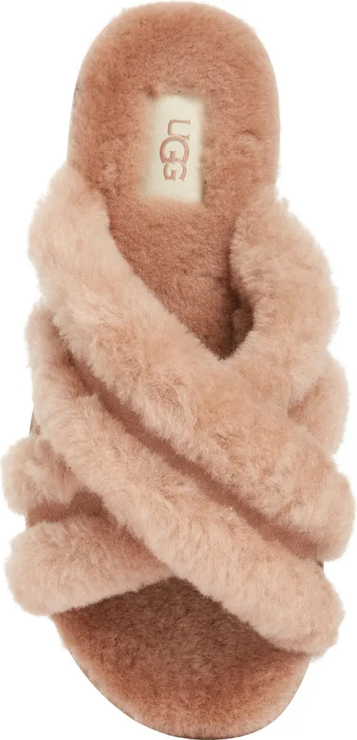 Scuffita Genuine Shearling Slide Slipper (Women) | Nordstrom