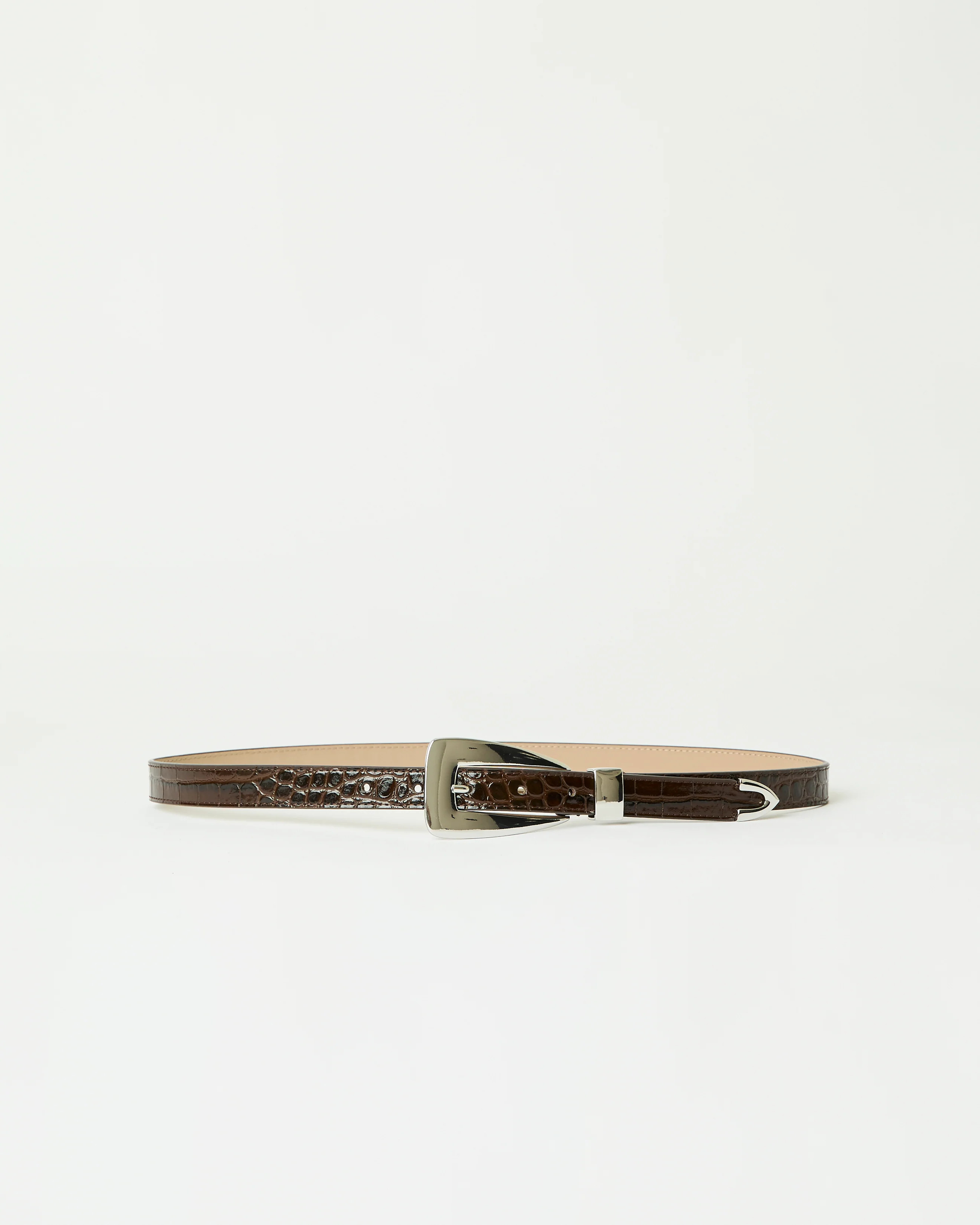 BRIAR CROCO LEATHER BELT | B-Low The Belt