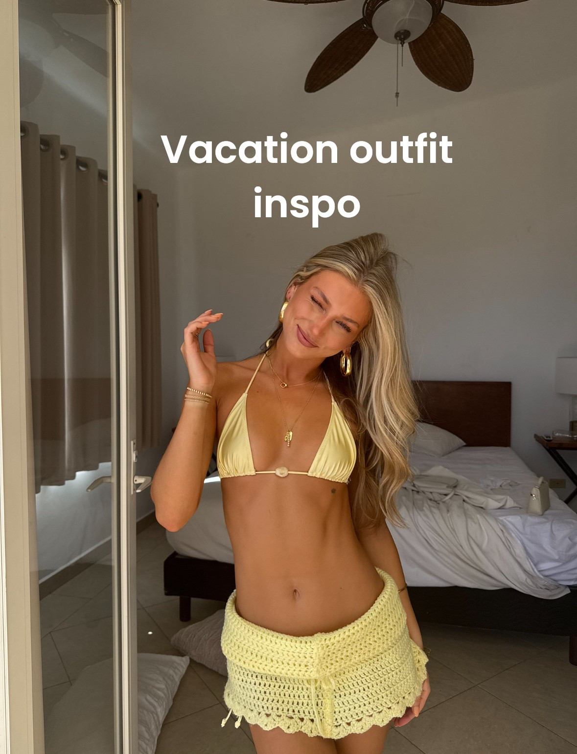 Little outfit inspo for a beach vacation 