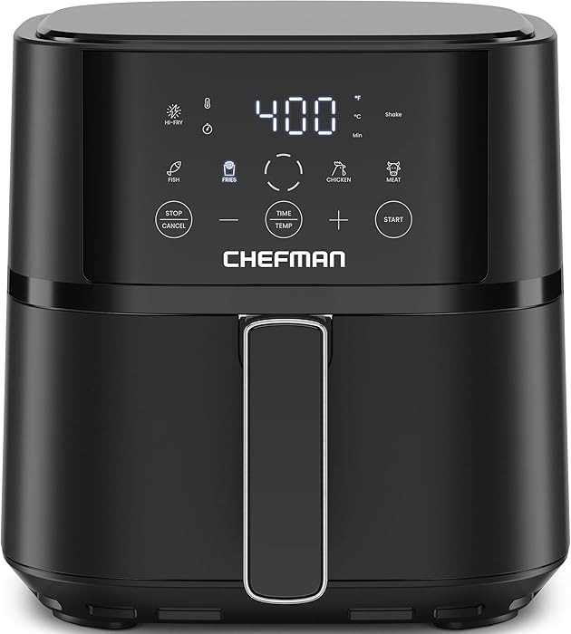 Chefman Air Fryer – 4 QT Compact Airfryer for Quick & Easy Meals in Minutes, Features Hi-Fry Te... | Amazon (US)