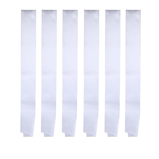 I-MART Blank Satin Sash, Princess, Beauty Queen, Homecoming, Winner, Mayor, Make Your Own Pins, P... | Amazon (US)