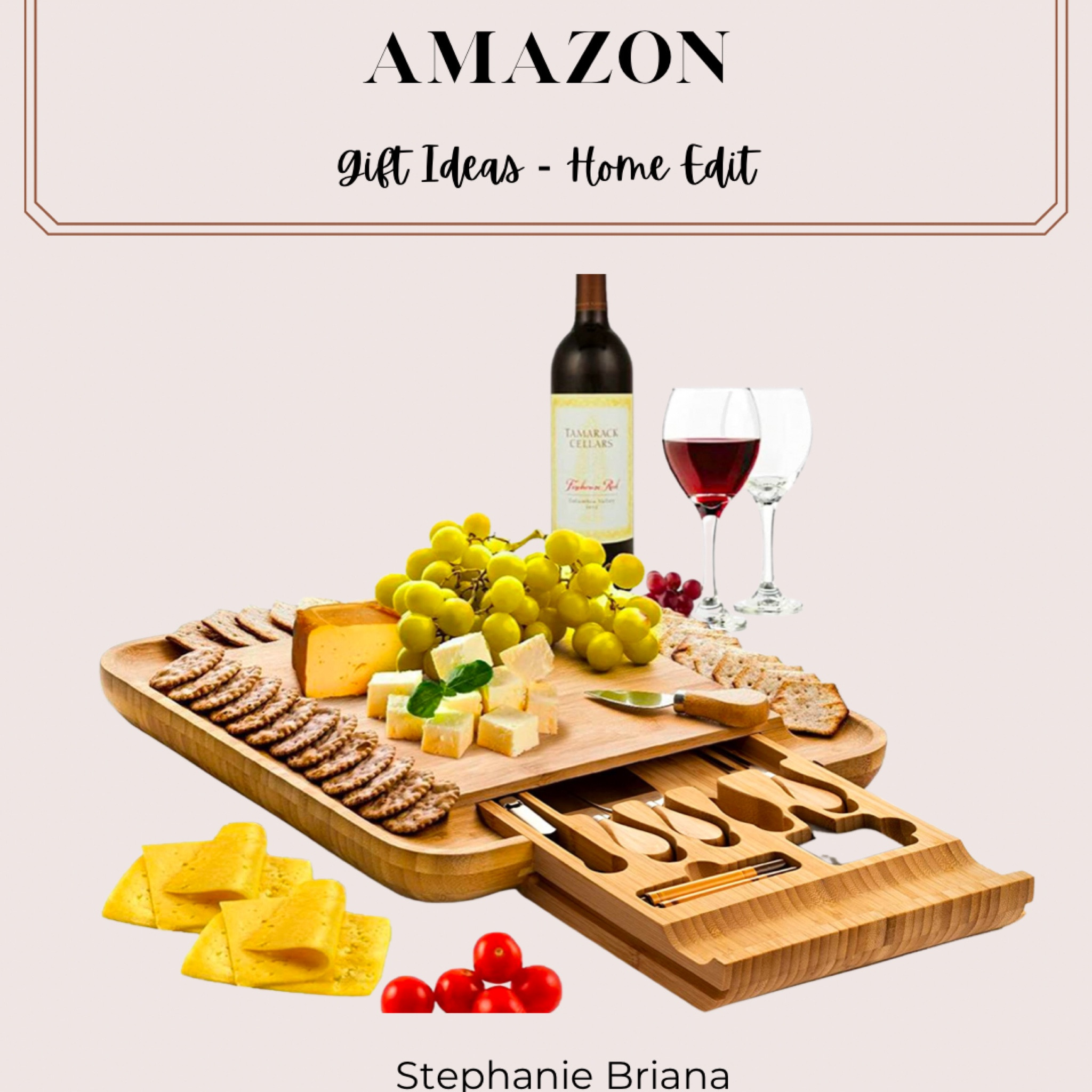 Amazon Home Gift, Amazon Gift Guide, Charcuterie Board, Home Decor, Kitchen Decor  

#LTKGiftGuide #LTKhome