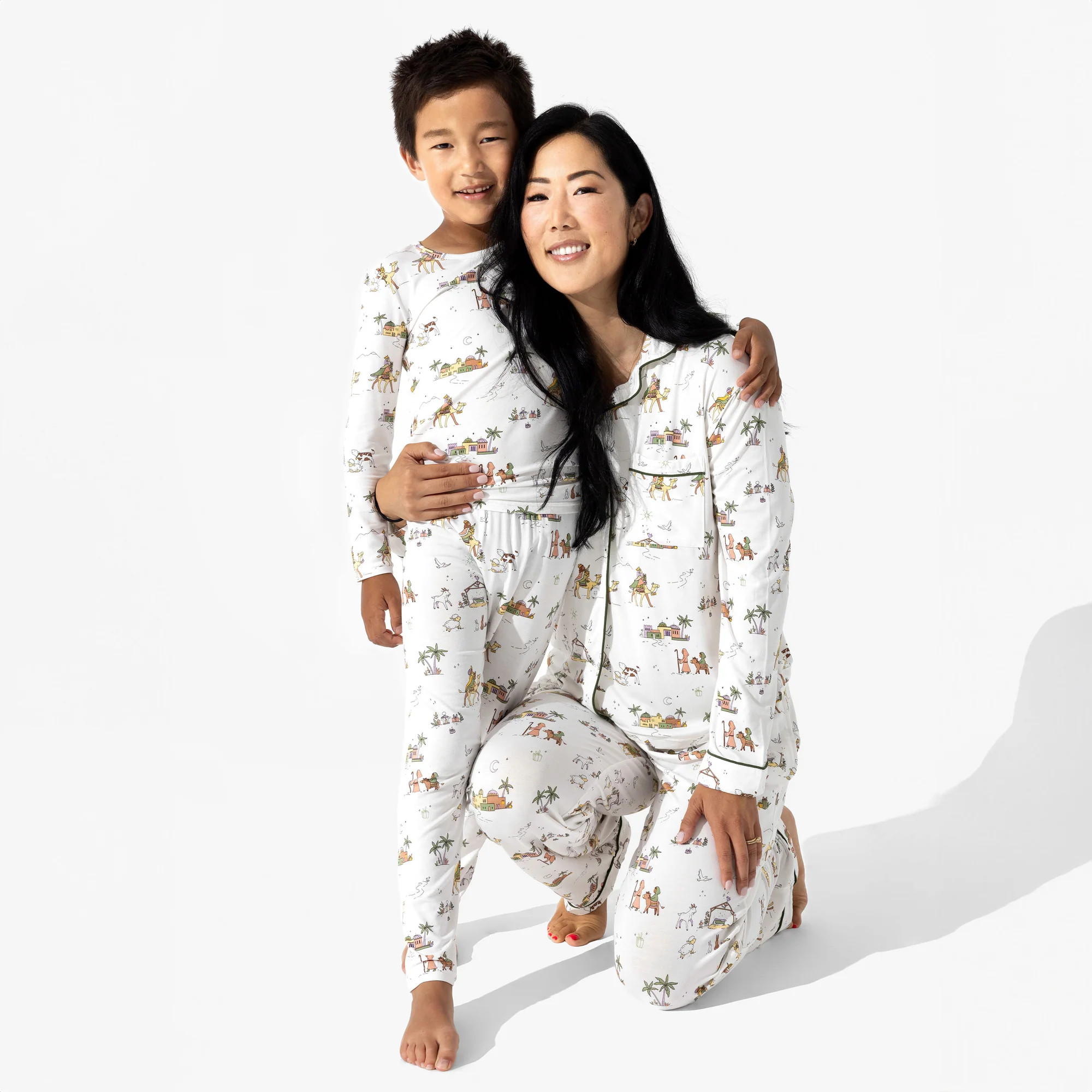 Holy Night Bamboo Women's Pajama Set | Bellabu Bear