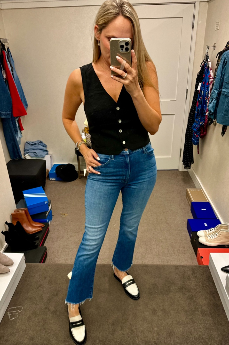 NSALE outfit! Love this made well vest size 6

#LTKxNSale #LTKSummerSales #LTKOver40