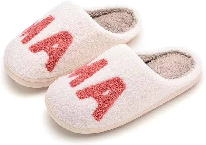 Fun Cute Trendy Colorful Cartoon Illustrated Cozy Fluffy Plush Fur Slip On Cushion House Slippers... | Amazon (US)