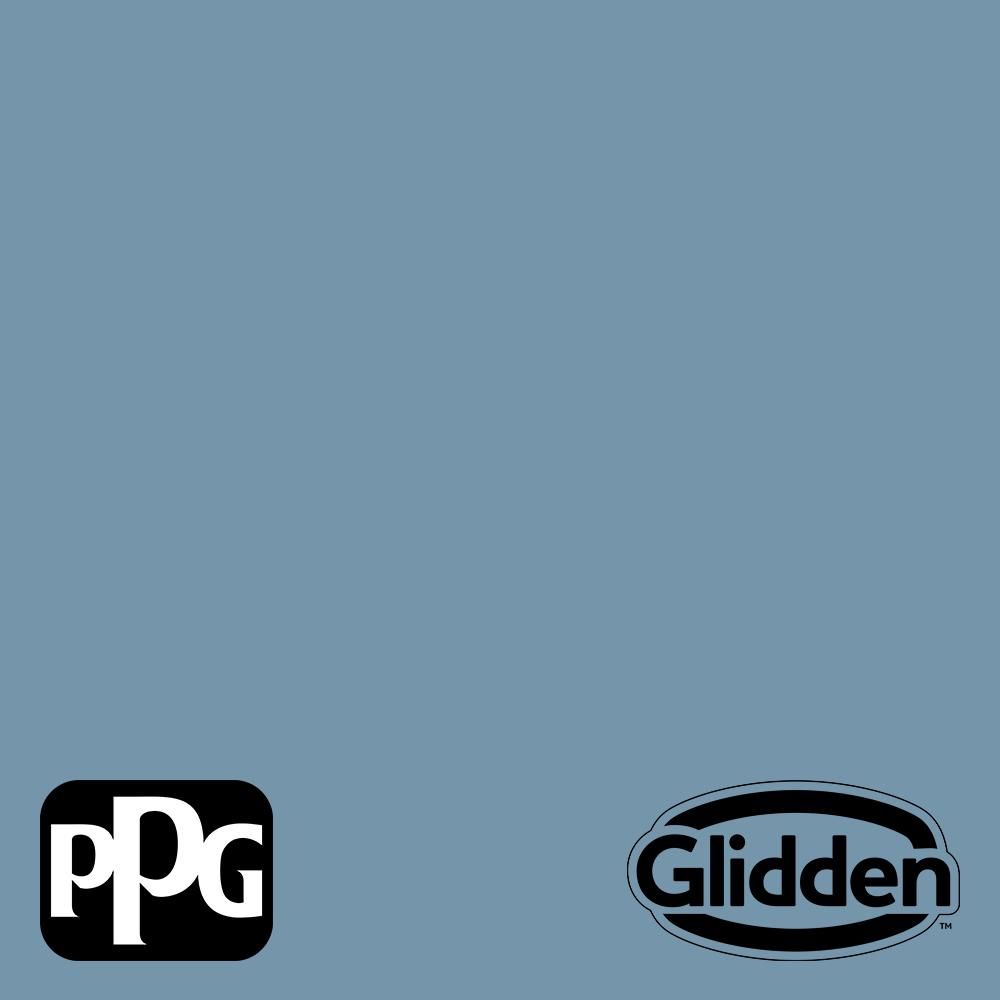 Glidden Premium 1 gal. PPG1156-4 American Anthem Satin Interior Latex Paint-PPG1156-4P-01SA - The... | The Home Depot