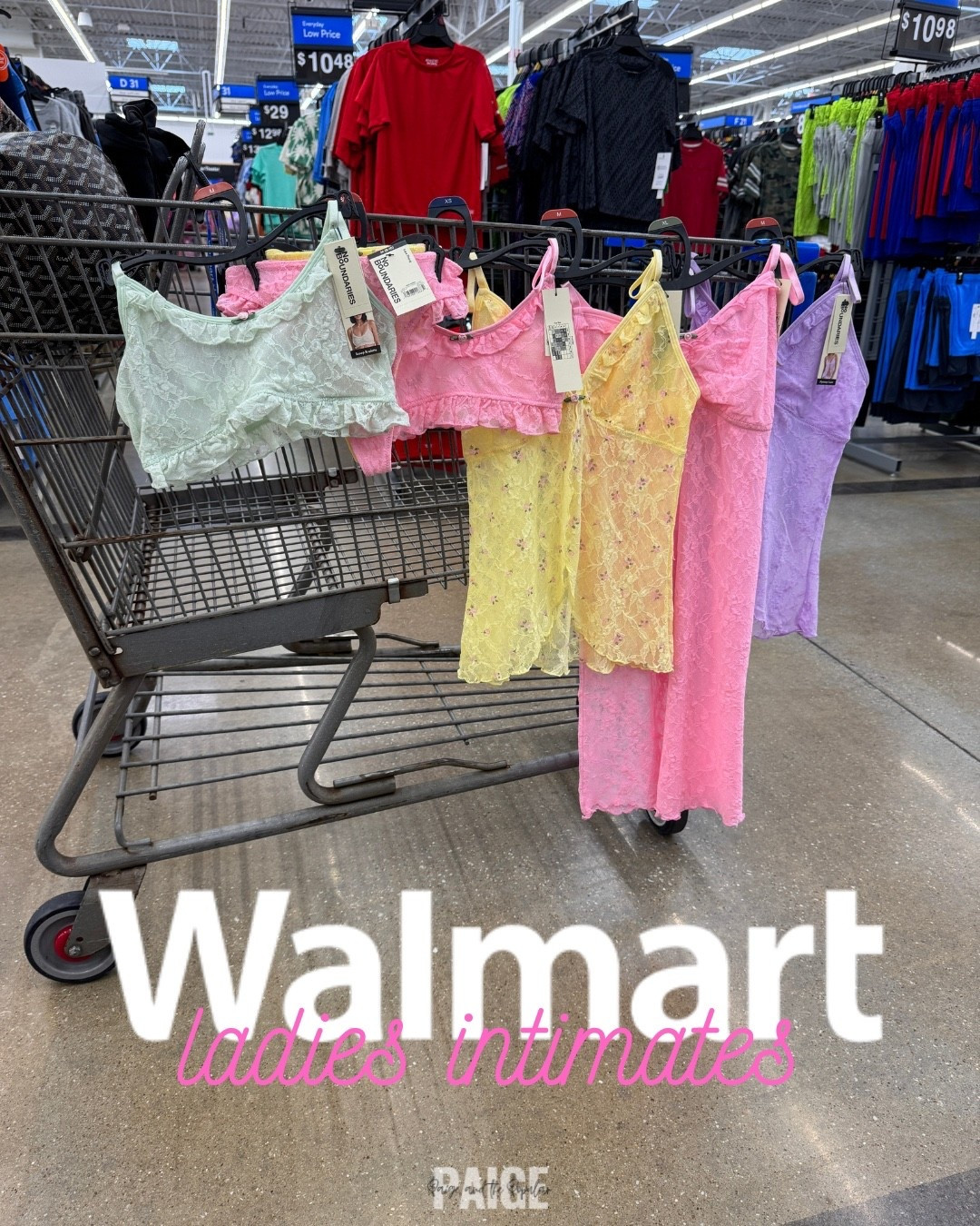 Walmart has the sweetest intimate collection right now from no boundaries and it all goes up to a 3X!! 

#LTKMidsize #LTKPlusSize