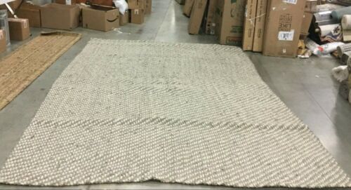NATURAL / GREY 9' X 12' Loose Threads Rug, Reduced Price 1172636440 NF470A-9 | eBay US