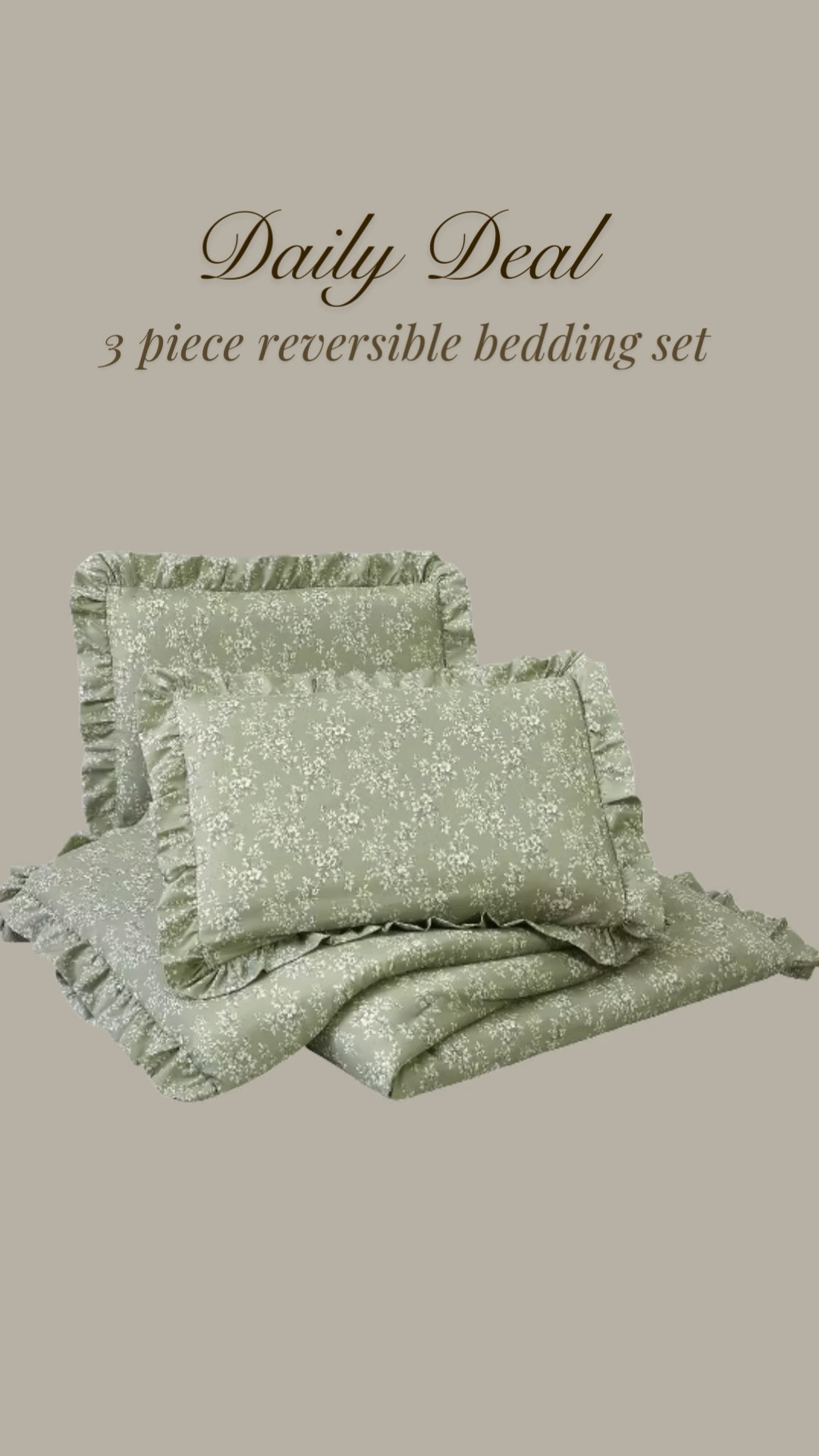 Perfect for a guest room or primary bedroom - this budget friendly, reversible bedding set couldn't be prettier! cottage core, modern organic, modern farmhouse, vintage modern, guest bedroom, primary bedroom, dorm room, Target, Threshold #LTKStyleTip #LTKFindsUnder100#LTKHome

#LTKSeasonal