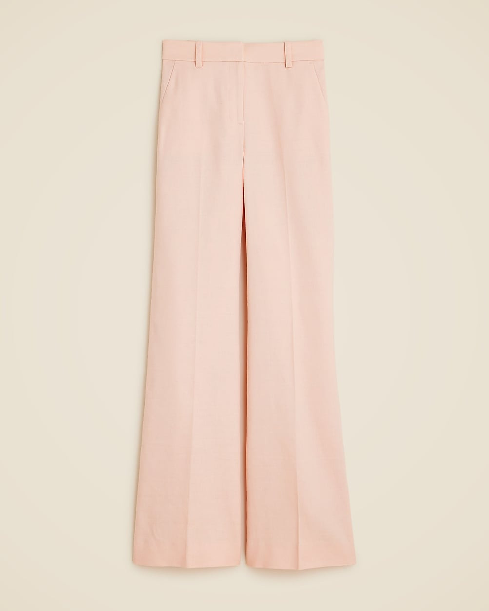 Carolina flare pant in stretch linen blend | J. Crew US