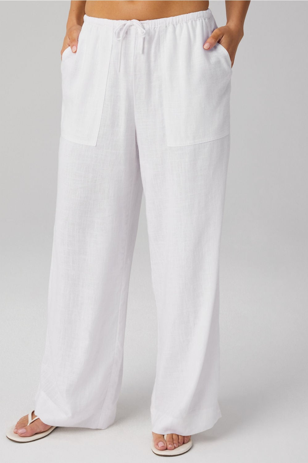 Lifestyle Linen Straight Leg Pant | Fabletics