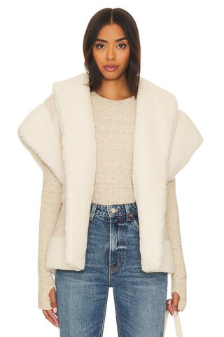 Ace Faux Shearling Vest
                    
                    Line & Dot | Revolve Clothing (Global)