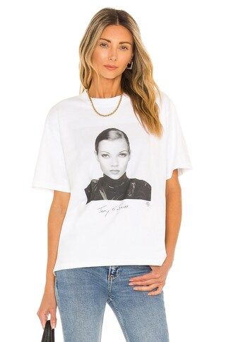 ANINE BING Ida Tee Ab X To Kate Moss Tee in White from Revolve.com | Revolve Clothing (Global)