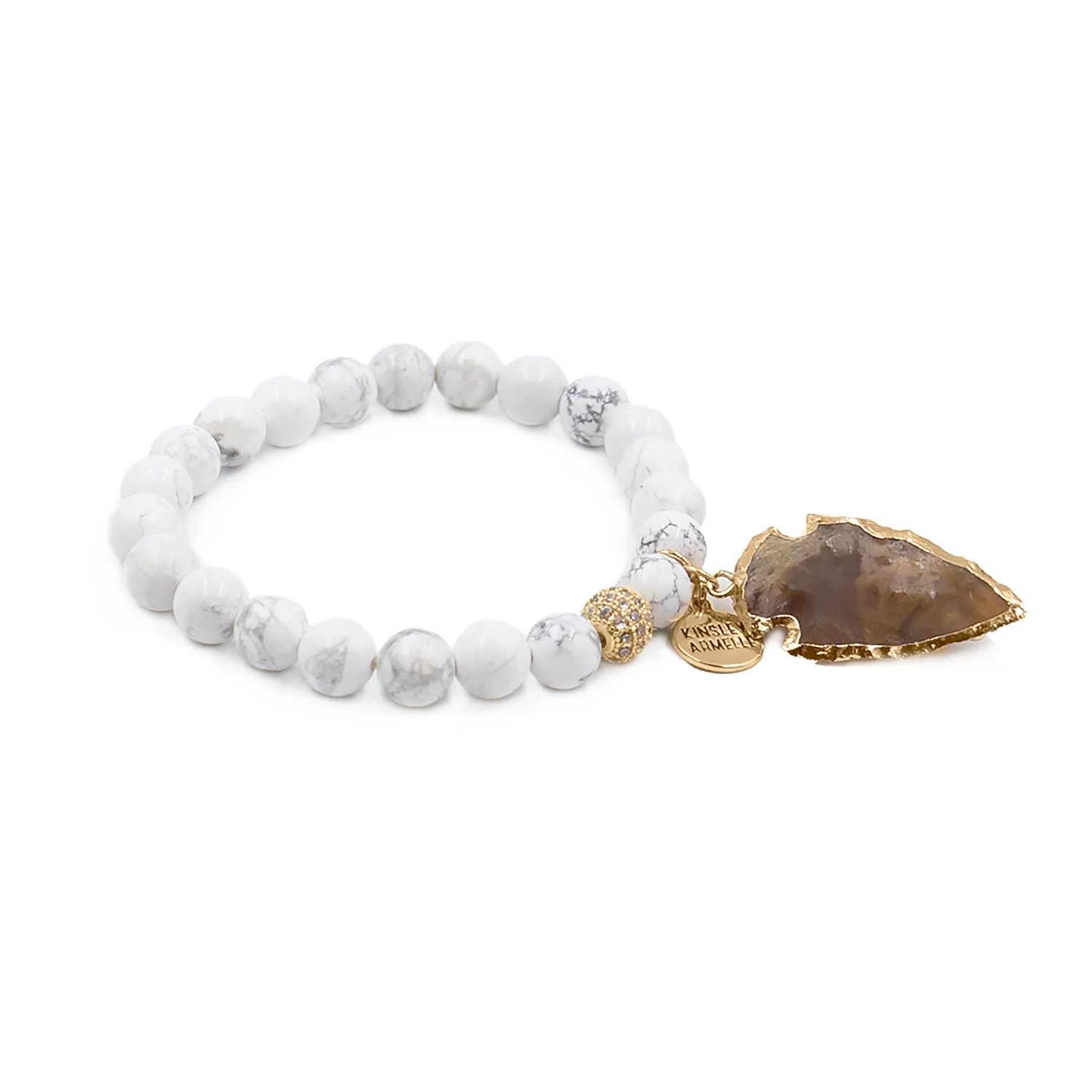 Jasper Collection - Pepper Bracelet 8mm | Kinsley Armelle® Official | Kinsley Armelle