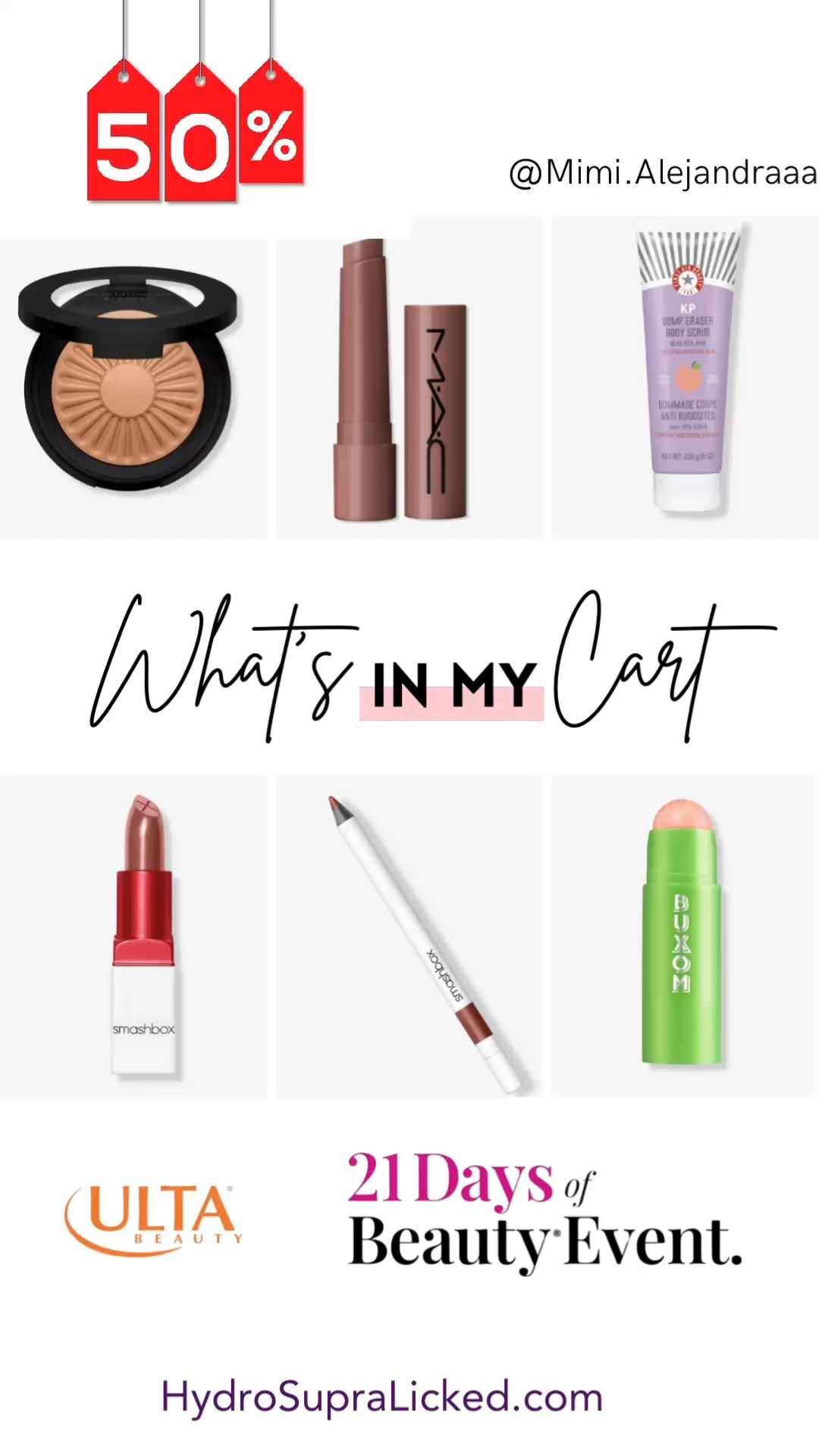 50% off of my fav MAC lip gloss? Thank you ULTA!

Here are today’s picks, each 50% off of items I already use daily!

#LTKWatchNow #LTKOver40 #LTKBeauty